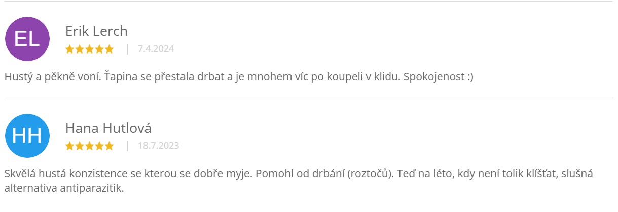 reference šampon PRO-VET